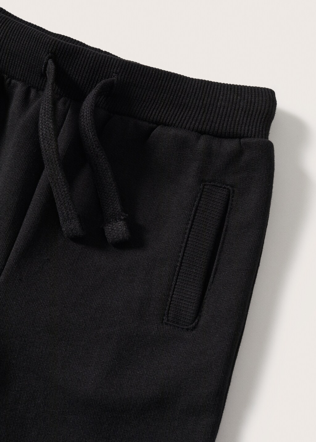 Cotton jogger-style trousers - Details of the article 9