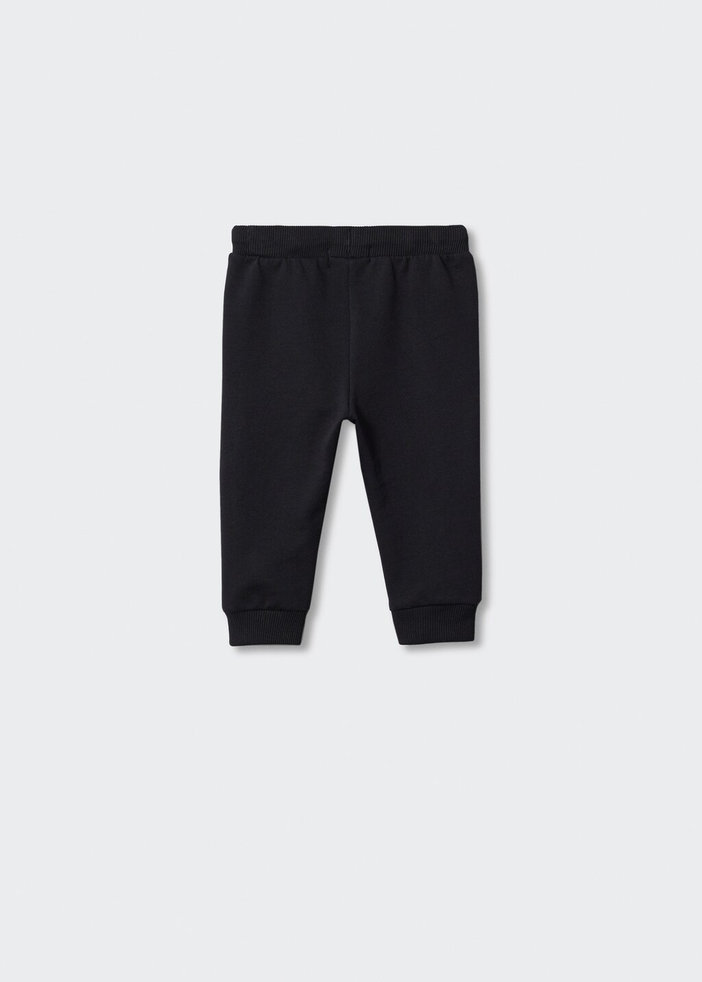 Cotton jogger-style trousers - Reverse of the article