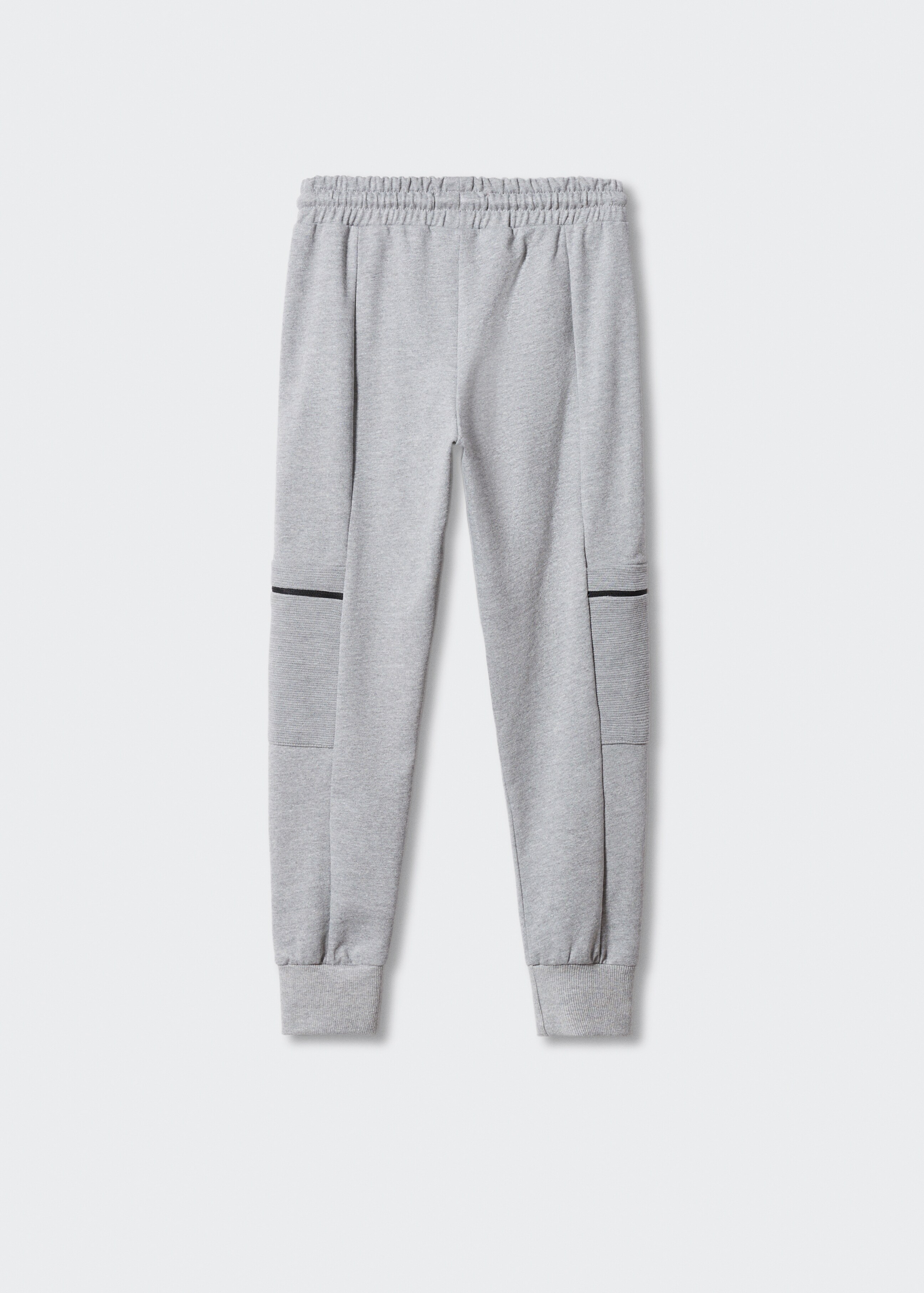 Zippers cotton jogger - Reverse of the article