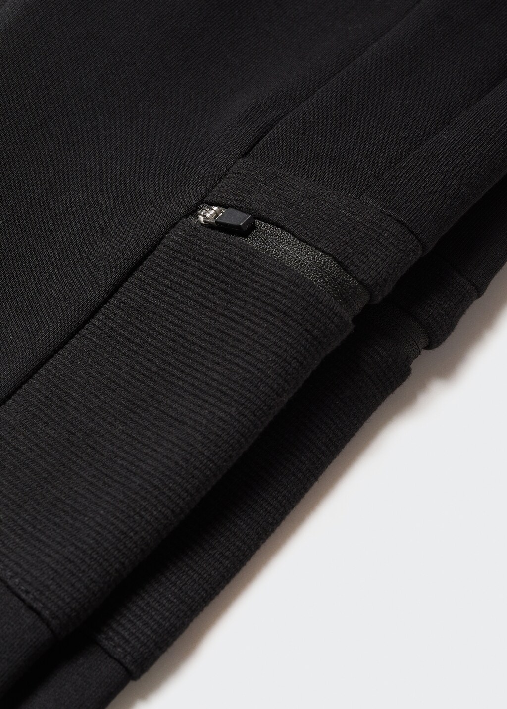 Zippers cotton jogger - Details of the article 8