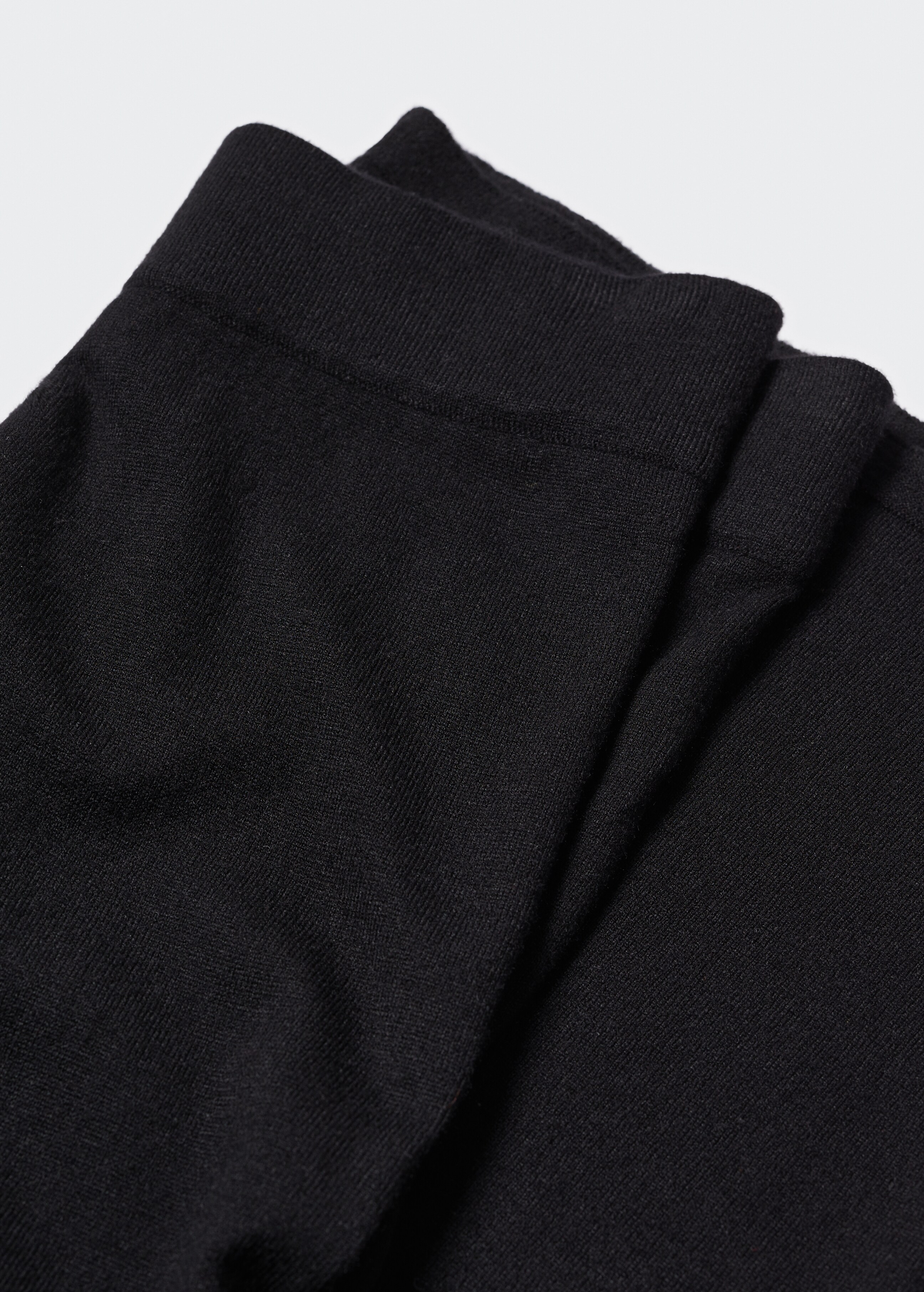 Knitted wideleg trousers - Details of the article 8