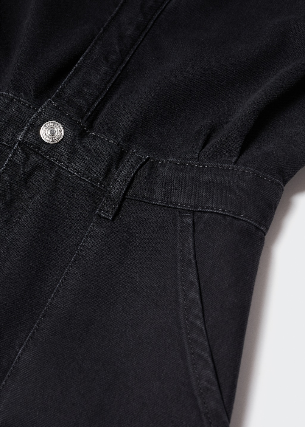 Long denim jumpsuit - Details of the article 8