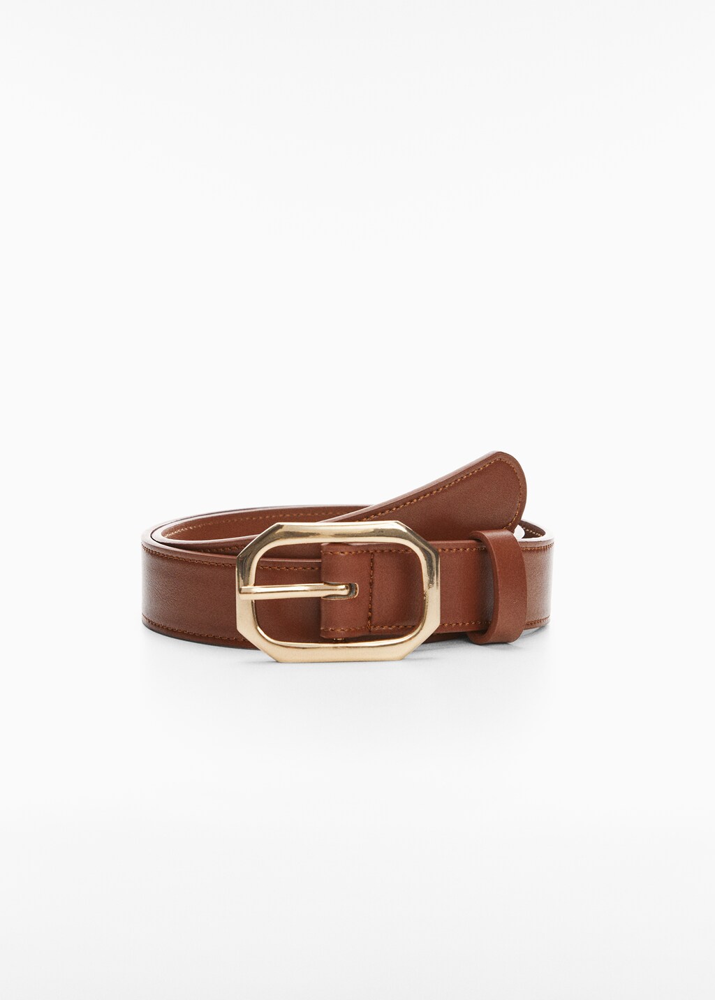 Square buckle belt