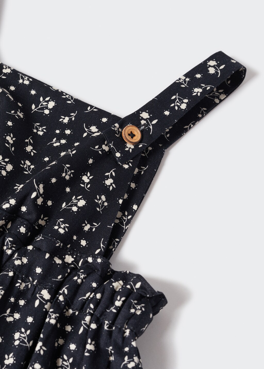 Floral print dungarees - Details of the article 8