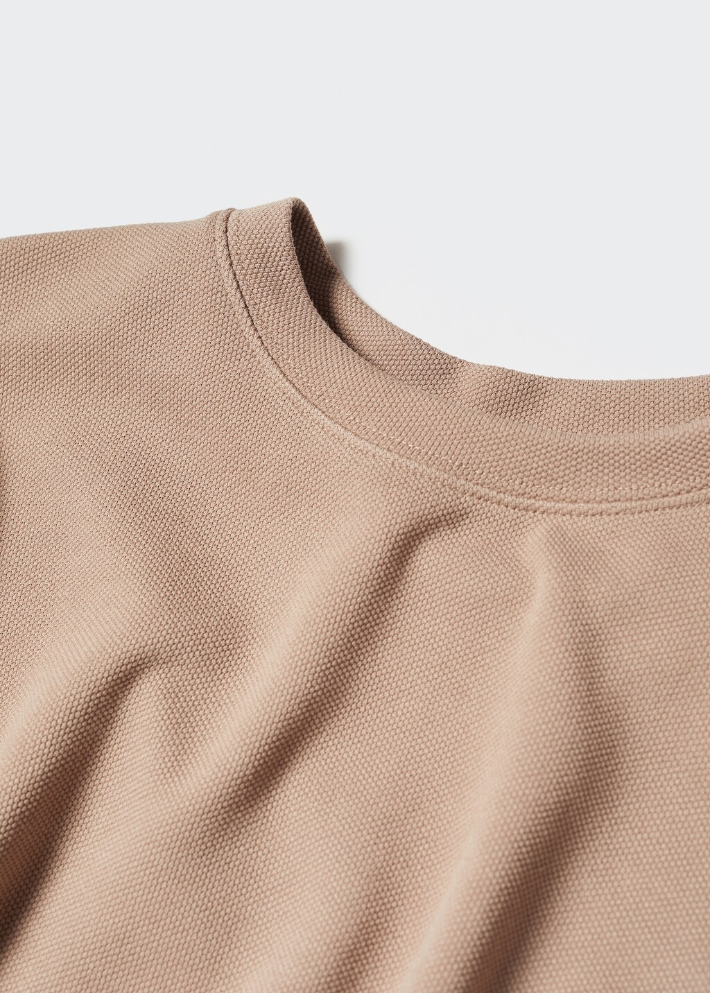 Basic pique sweatshirt - Details of the article 8