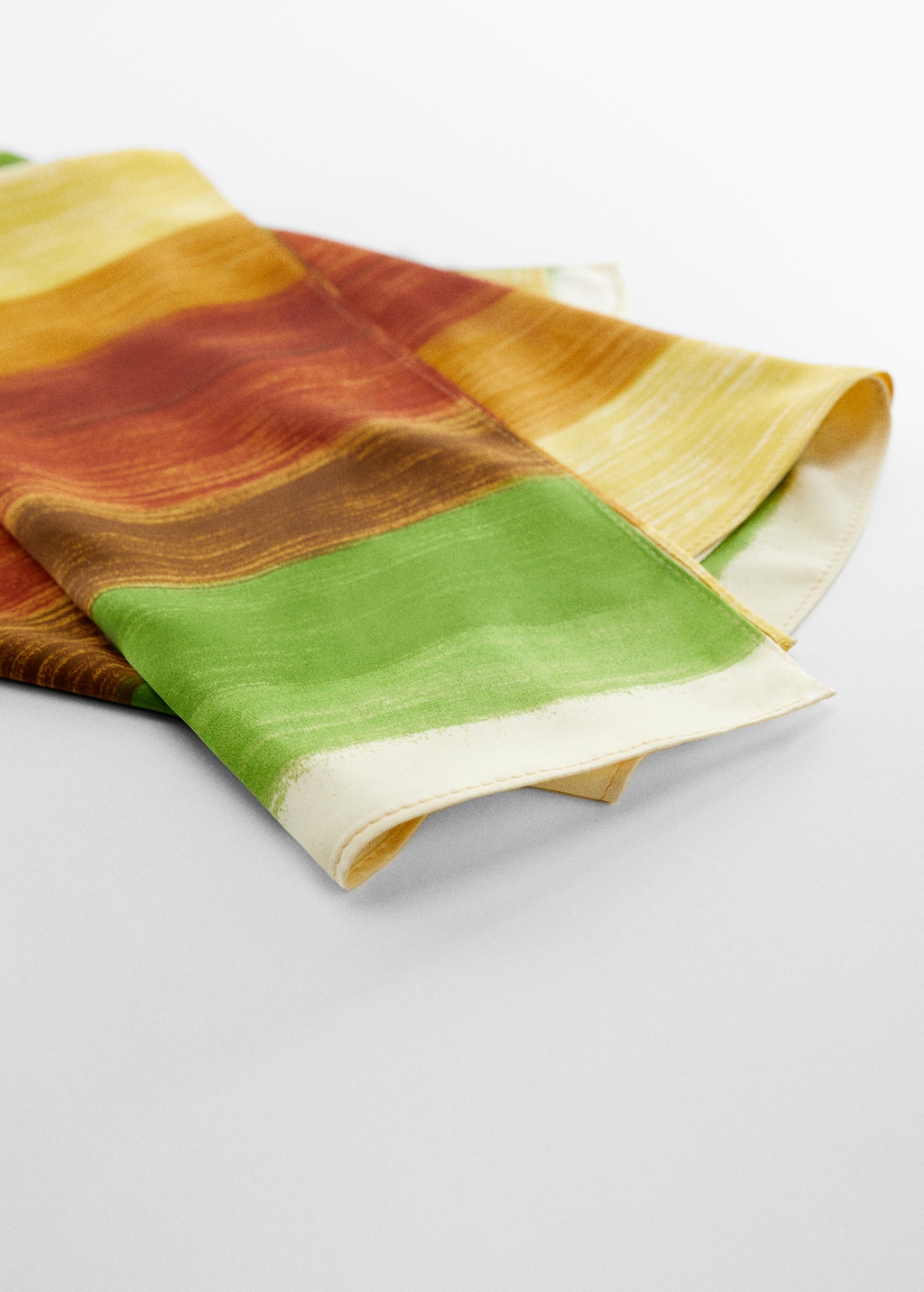 Multicolour print scarf - Details of the article 1