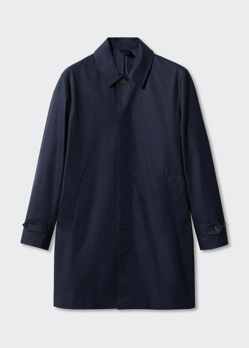 Water-repellent cotton trench coat - Article without model