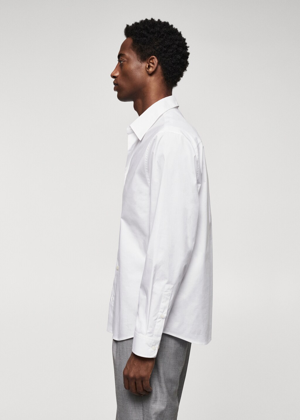 Regular fit cotton shirt - Details of the article 6