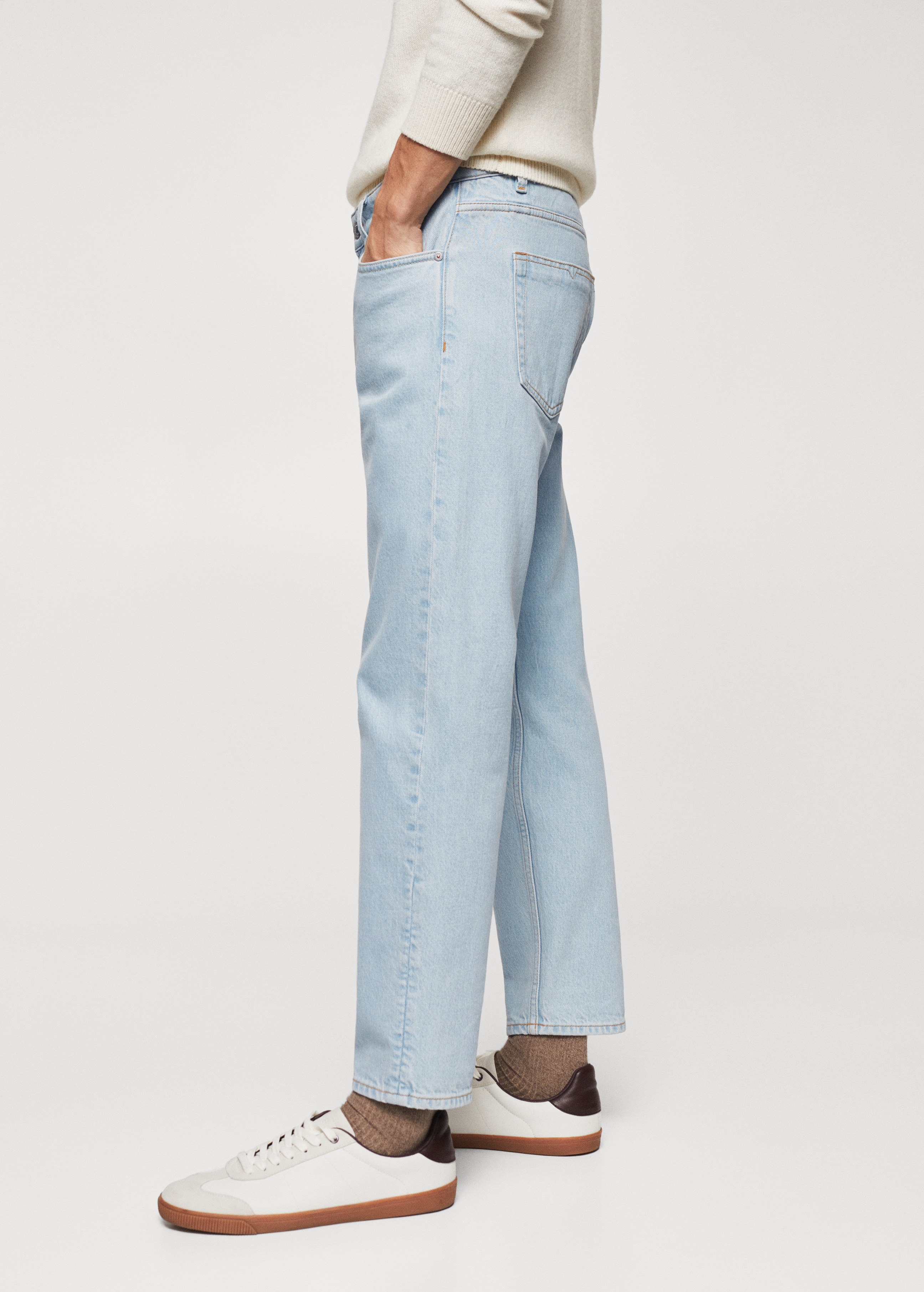 Tapered Jeans Ben in Cropped-Länge - Detail des Artikels 4