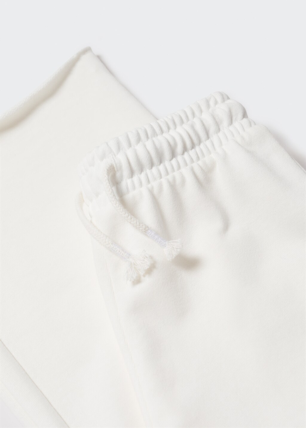 Brushed palazzo trousers - Details of the article 8