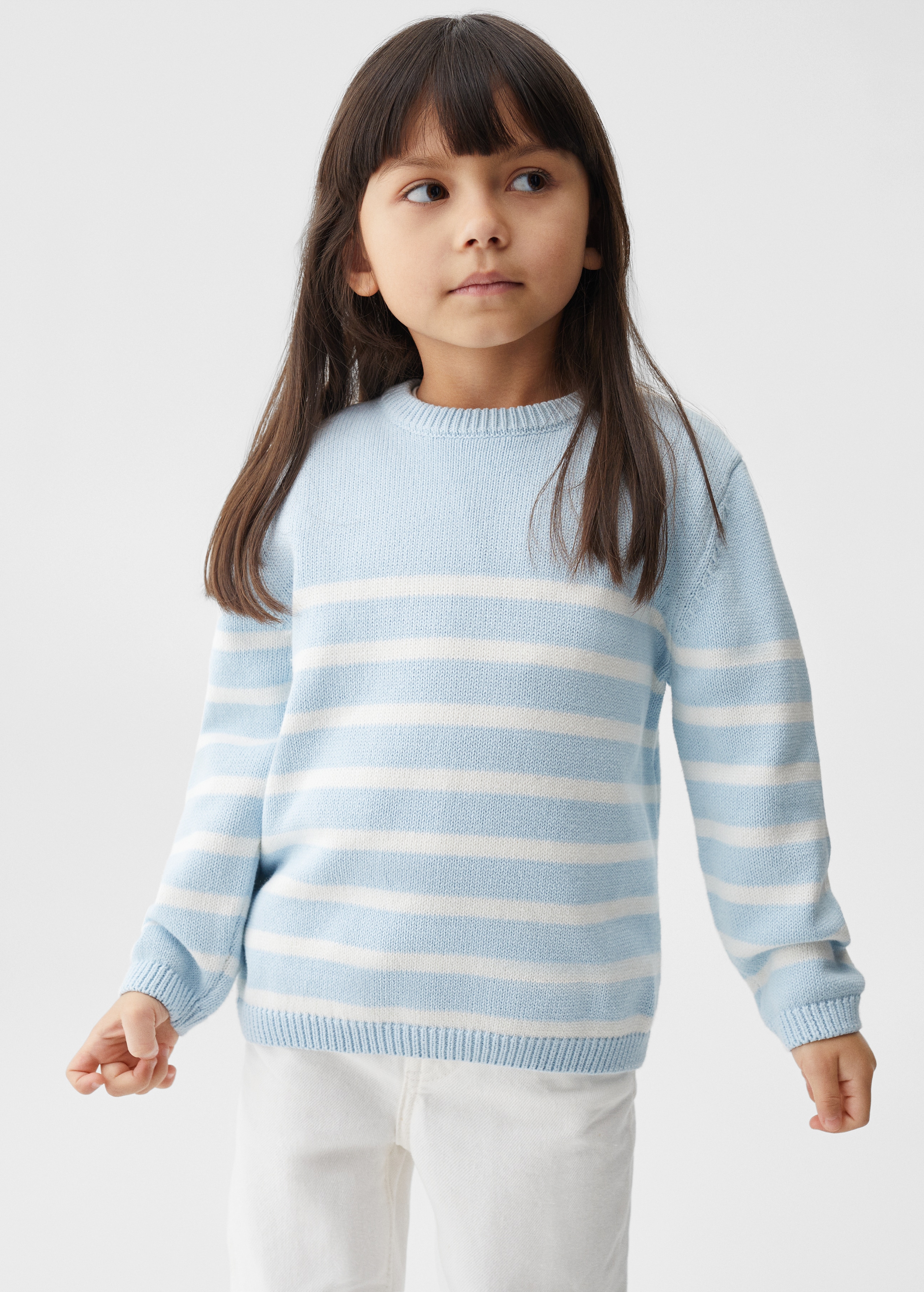 Stripe pattern sweater - Medium plane