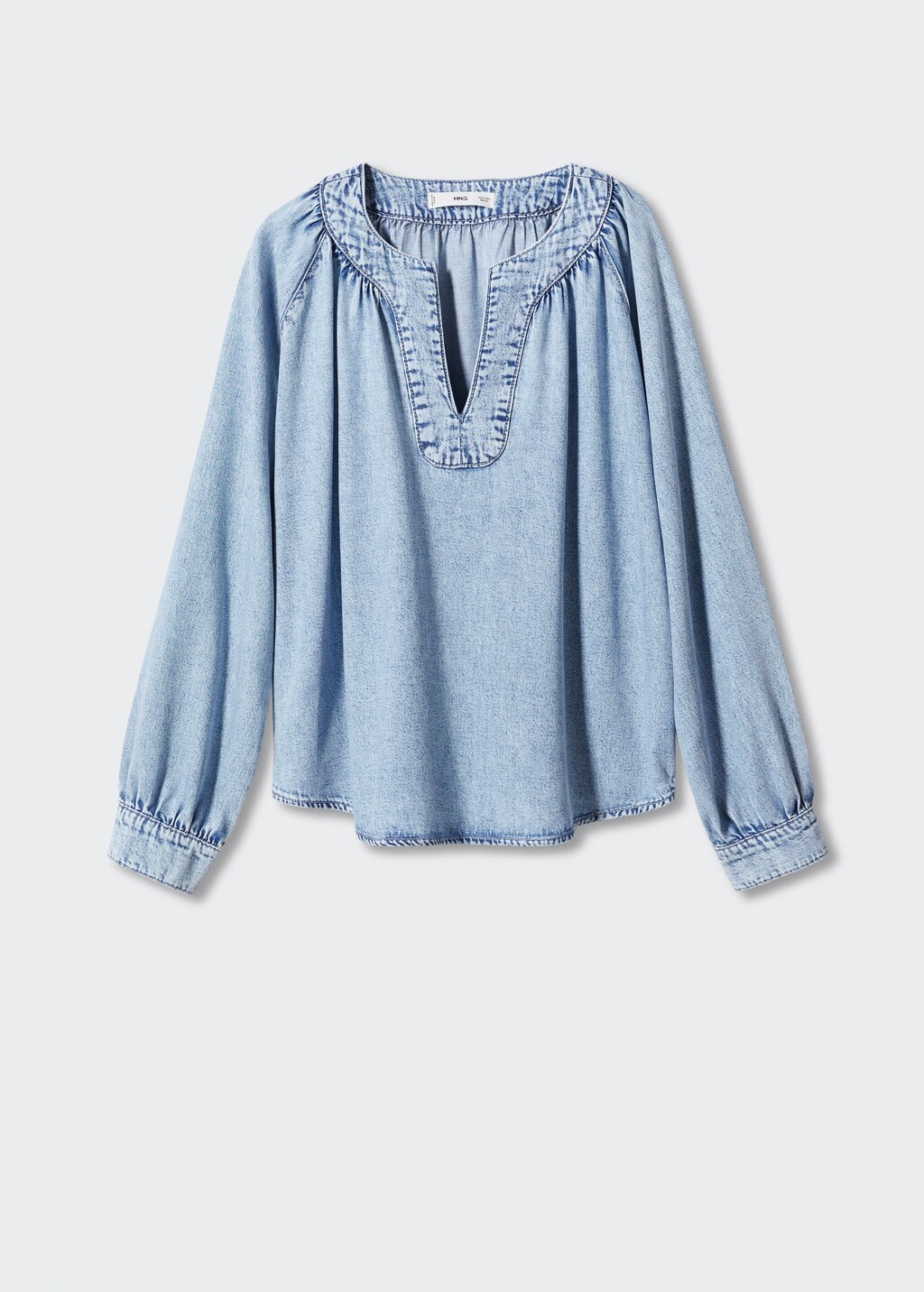 Chemise jean oversize - Article sans modèle