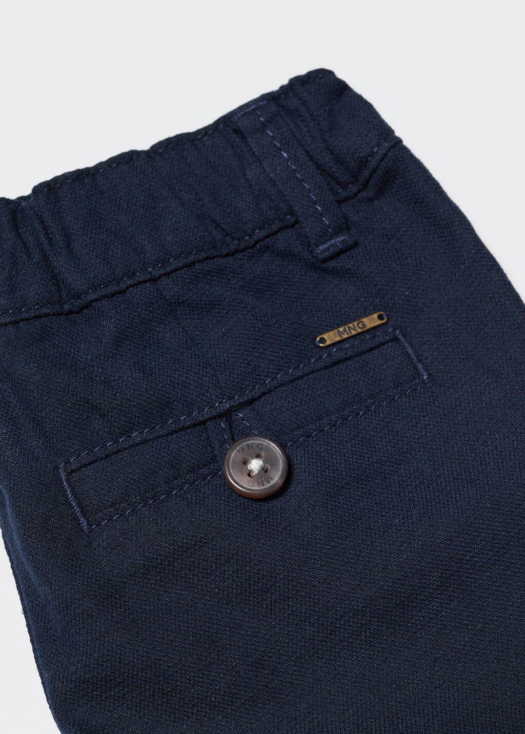 Cotton chino style Bermuda shorts - Details of the article 8