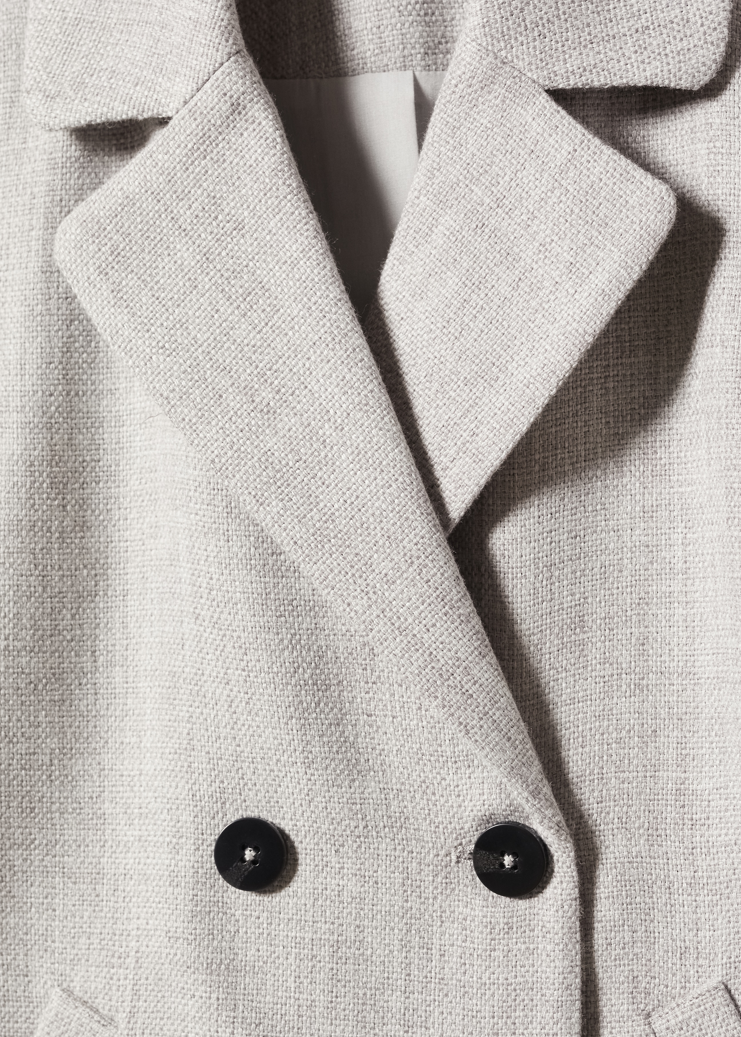 Double-breasted coat - Details of the article 8