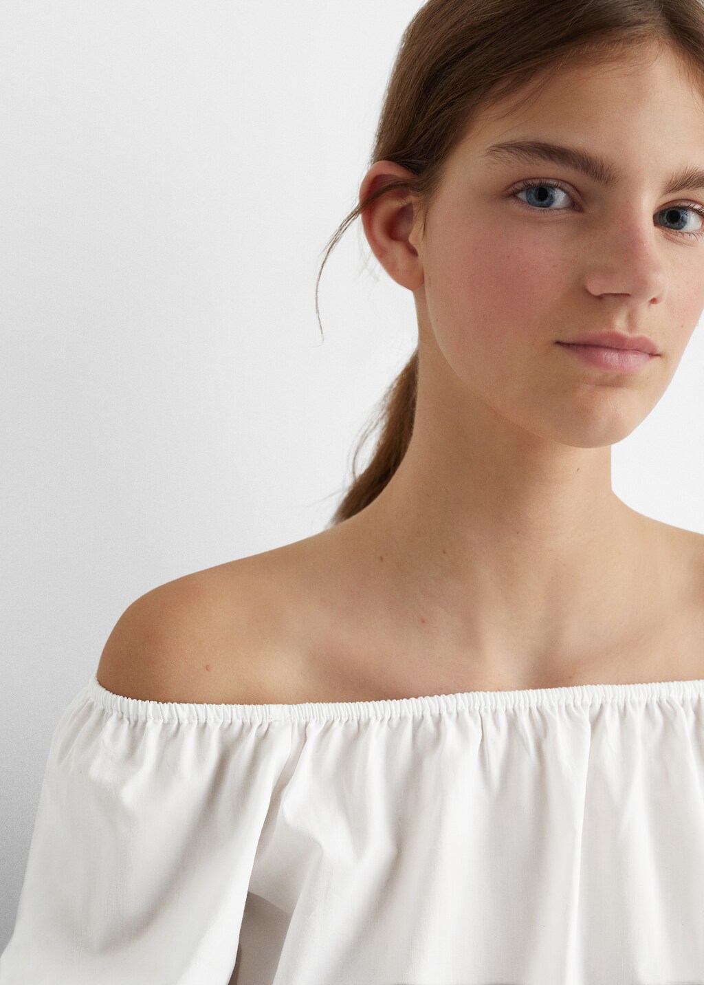 Embroidered details blouse - Details of the article 1