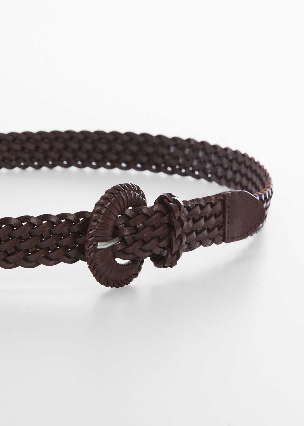 Braided leather belt - Details of the article 1