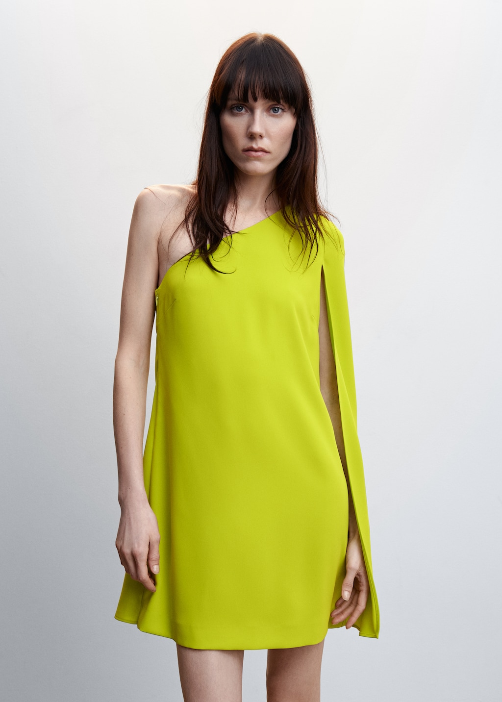 Asymmetrical cape dress - Medium plane