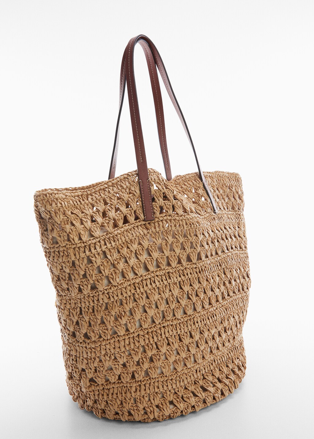 Bolso shopper fibra natural - Plano medio