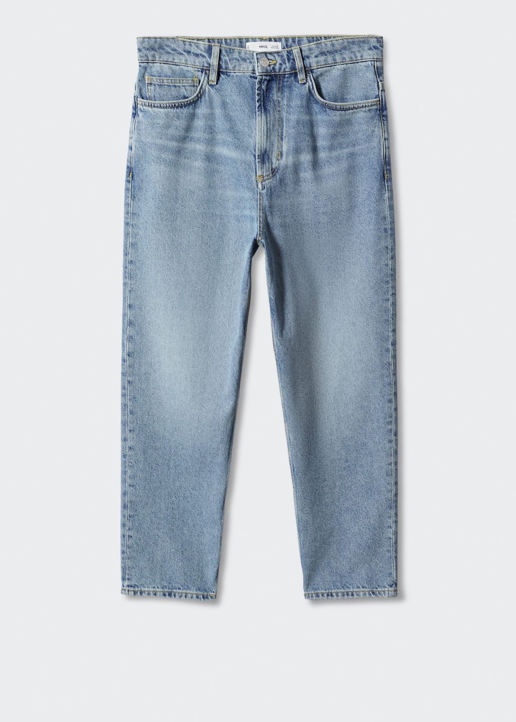 Tapered-Loose-Fit-Jeans in Cropped-Länge - Artikel ohne Model