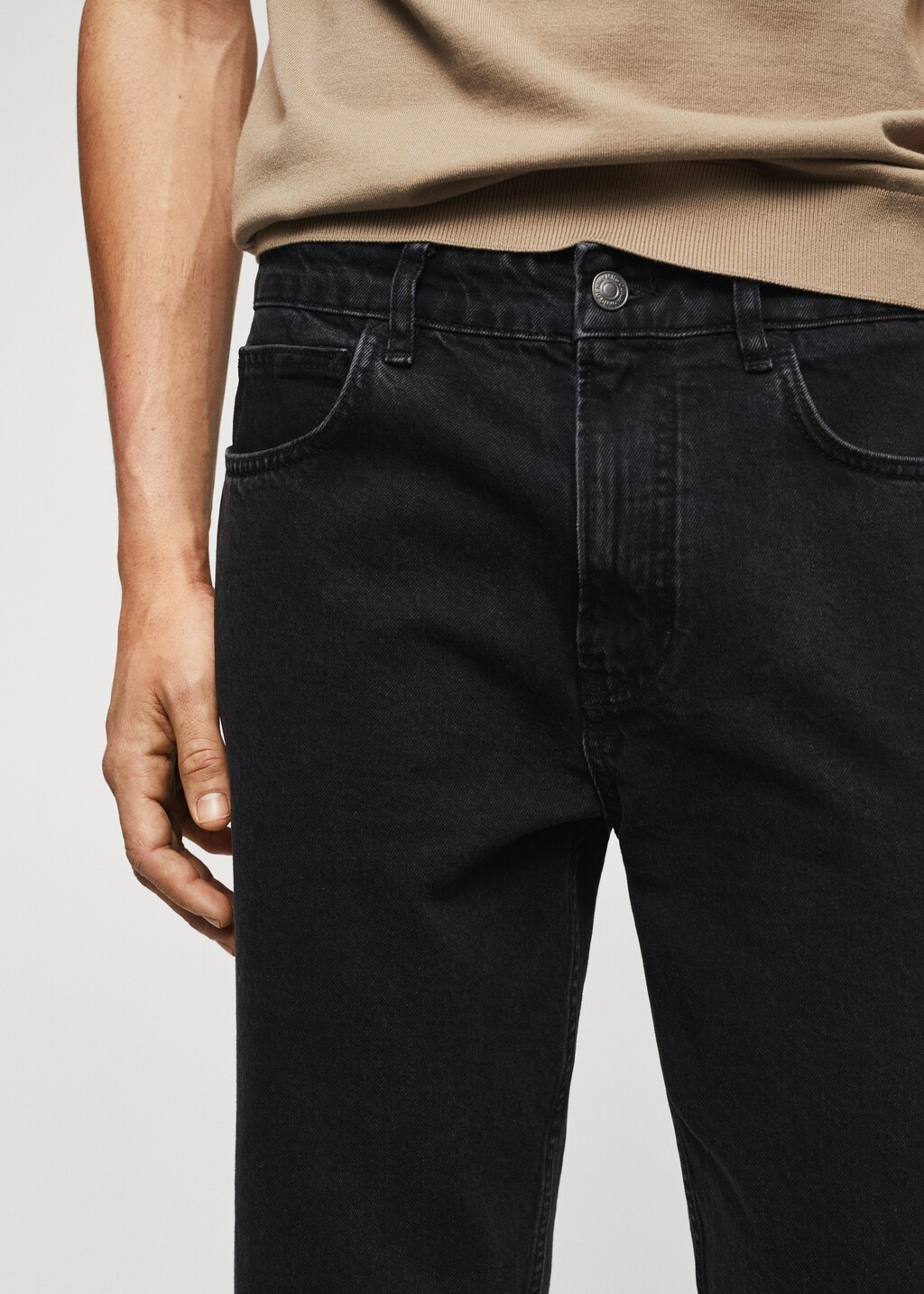 Carrot-fit jeans - Details of the article 1