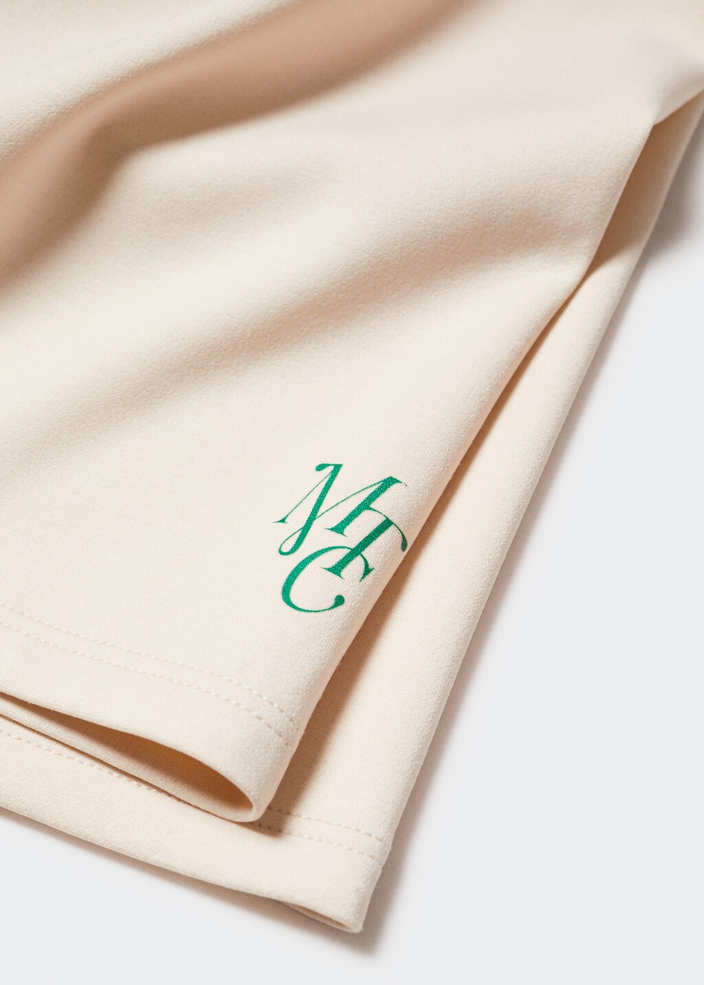 Cotton leggings with logo - Details of the article 8