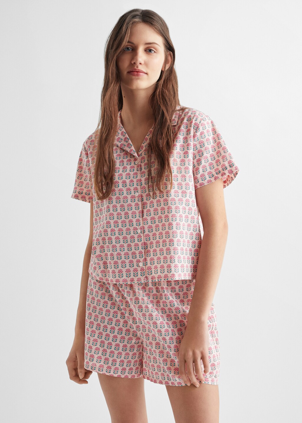 Short cotton pyjamas - Medium plane