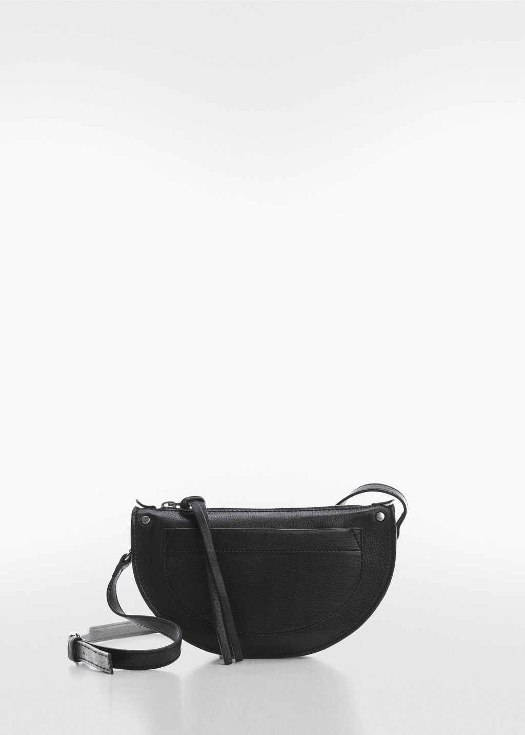 Leather crossbody bag - Article without model