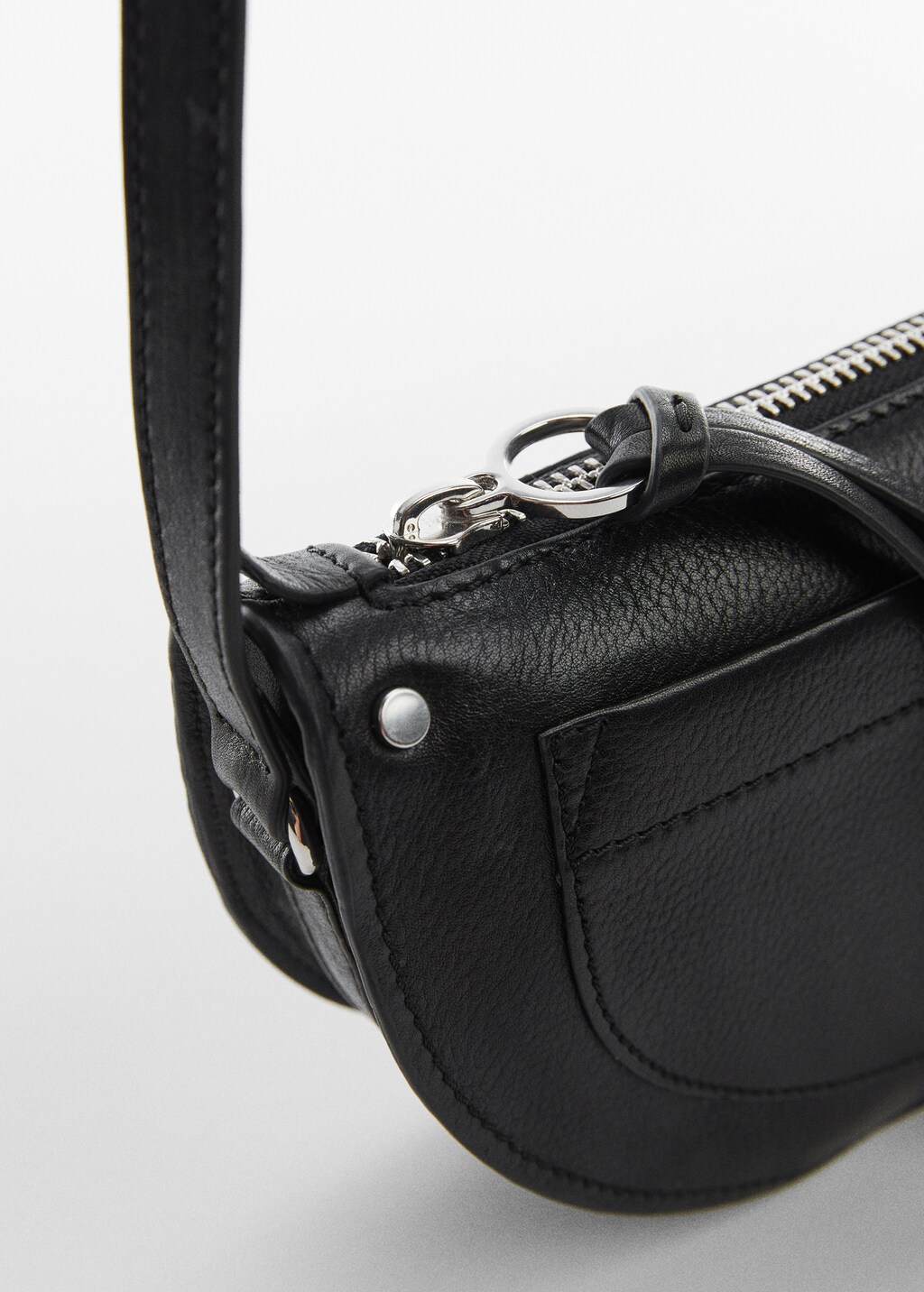 Leather crossbody bag - Details of the article 1