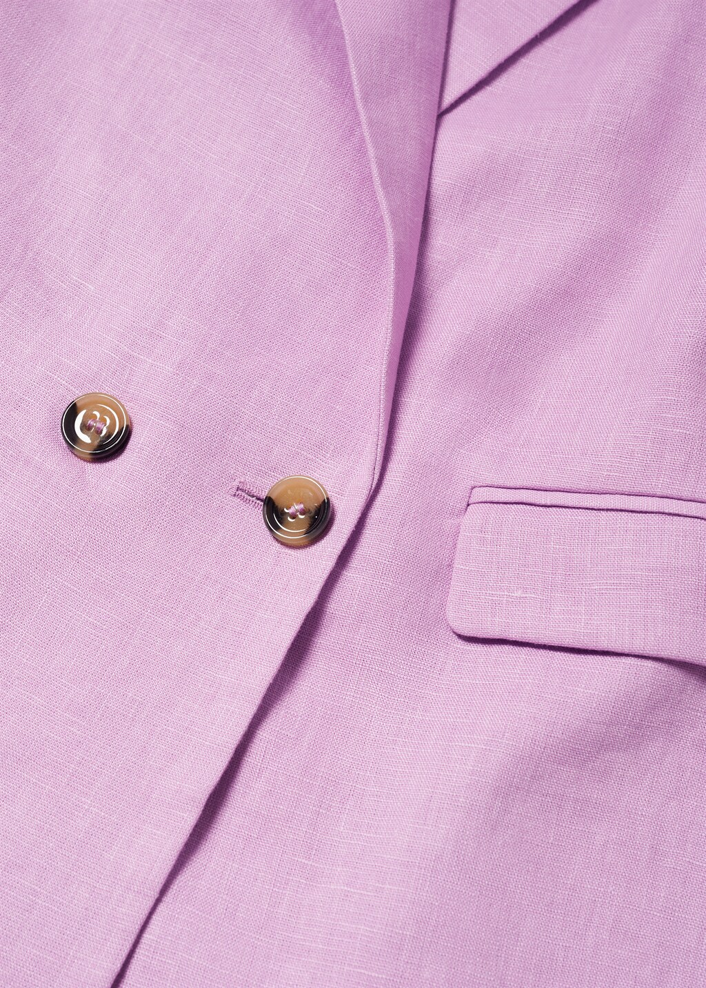 Blazer suit 100% linen - Details of the article 8