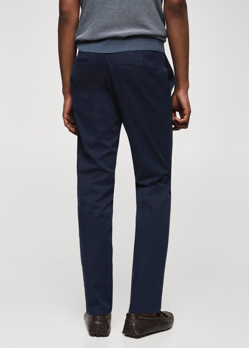 Slim fit chino trousers - Reverse of the article