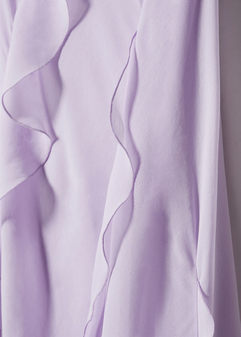 Ruffled detail dress - Details of the article 8