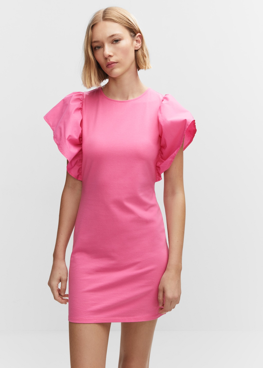 Sleeve detail dress - Medium plane