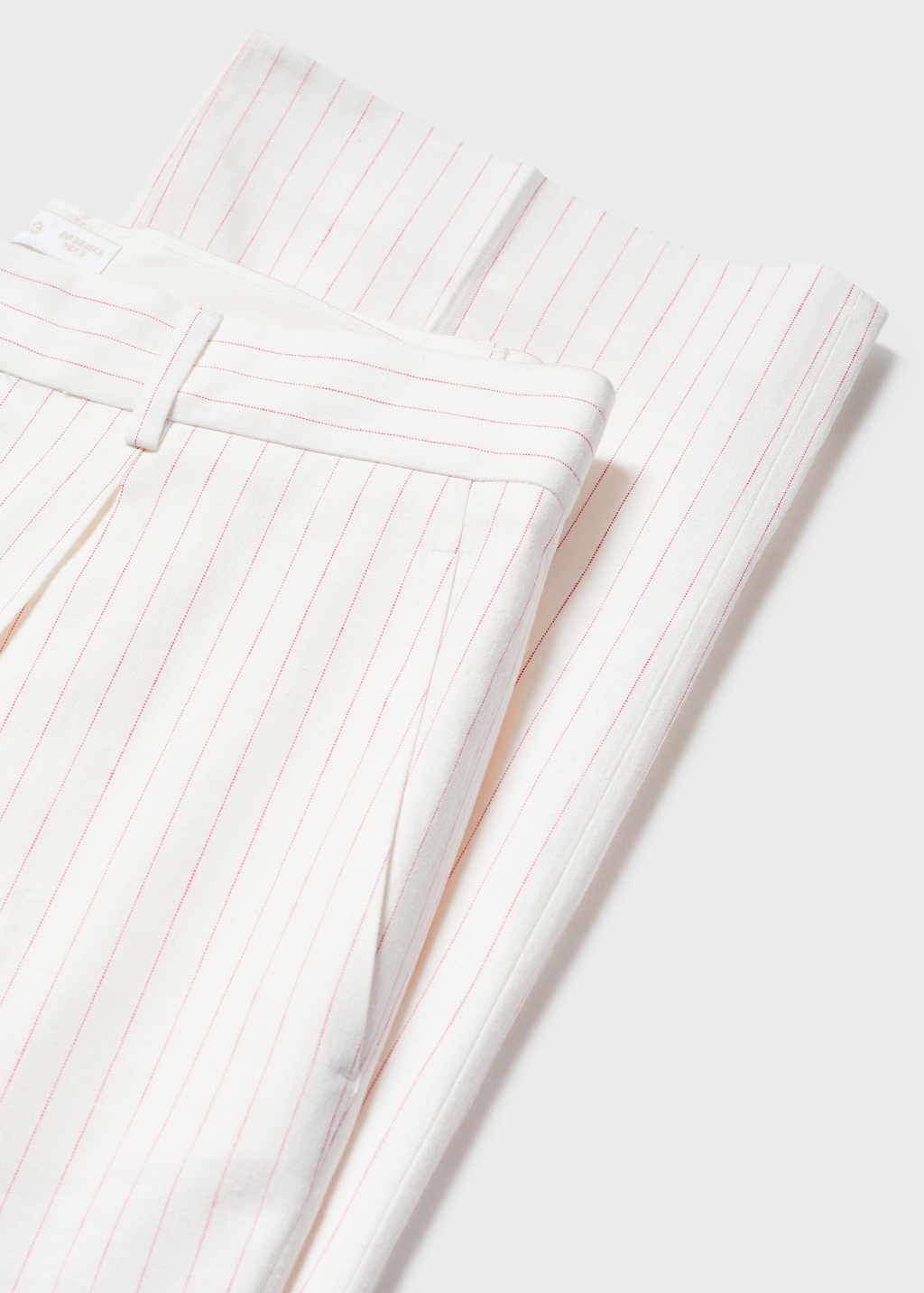 Pleated striped trousers - Details of the article 8