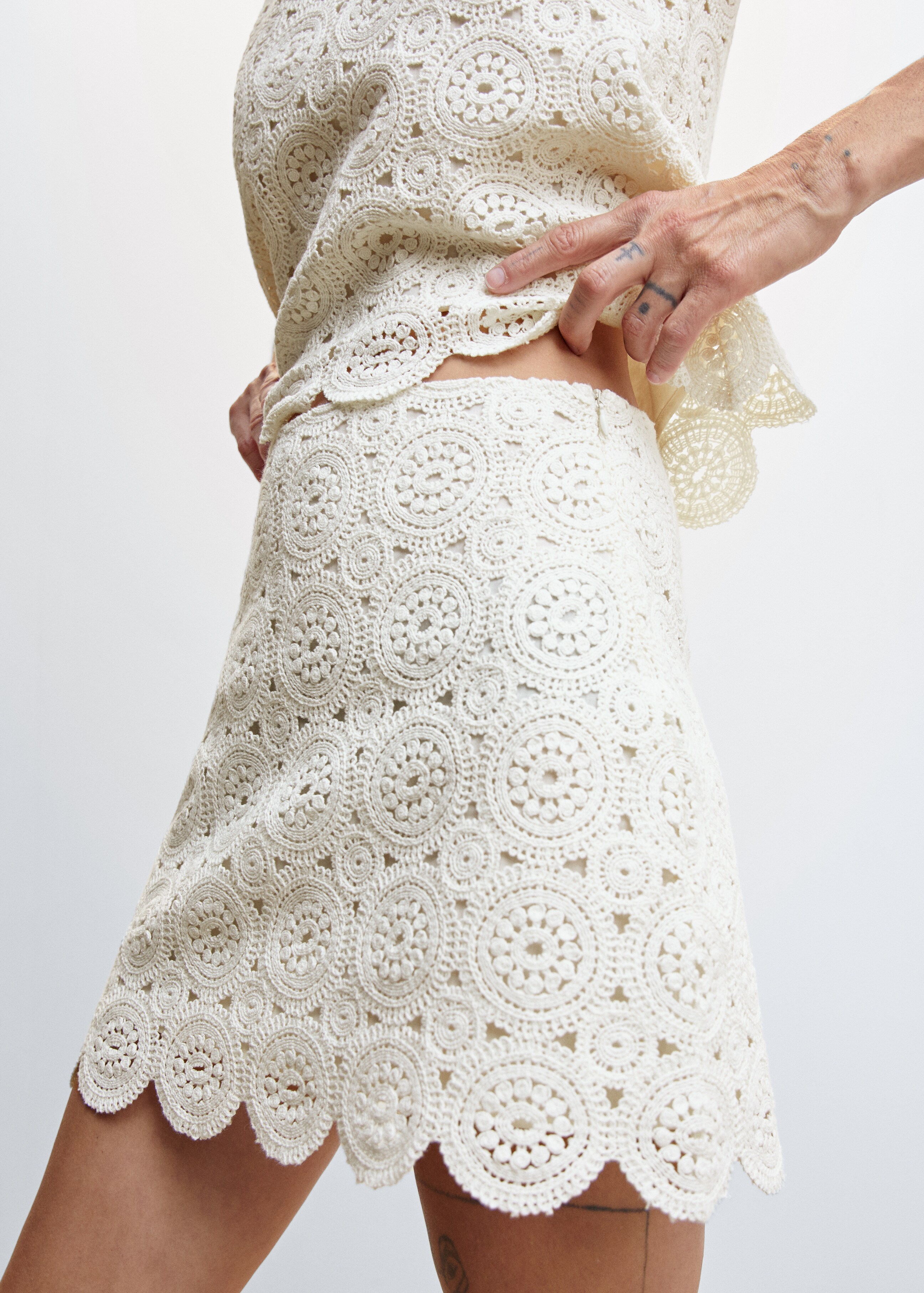 Crochet skirt - Details of the article 6