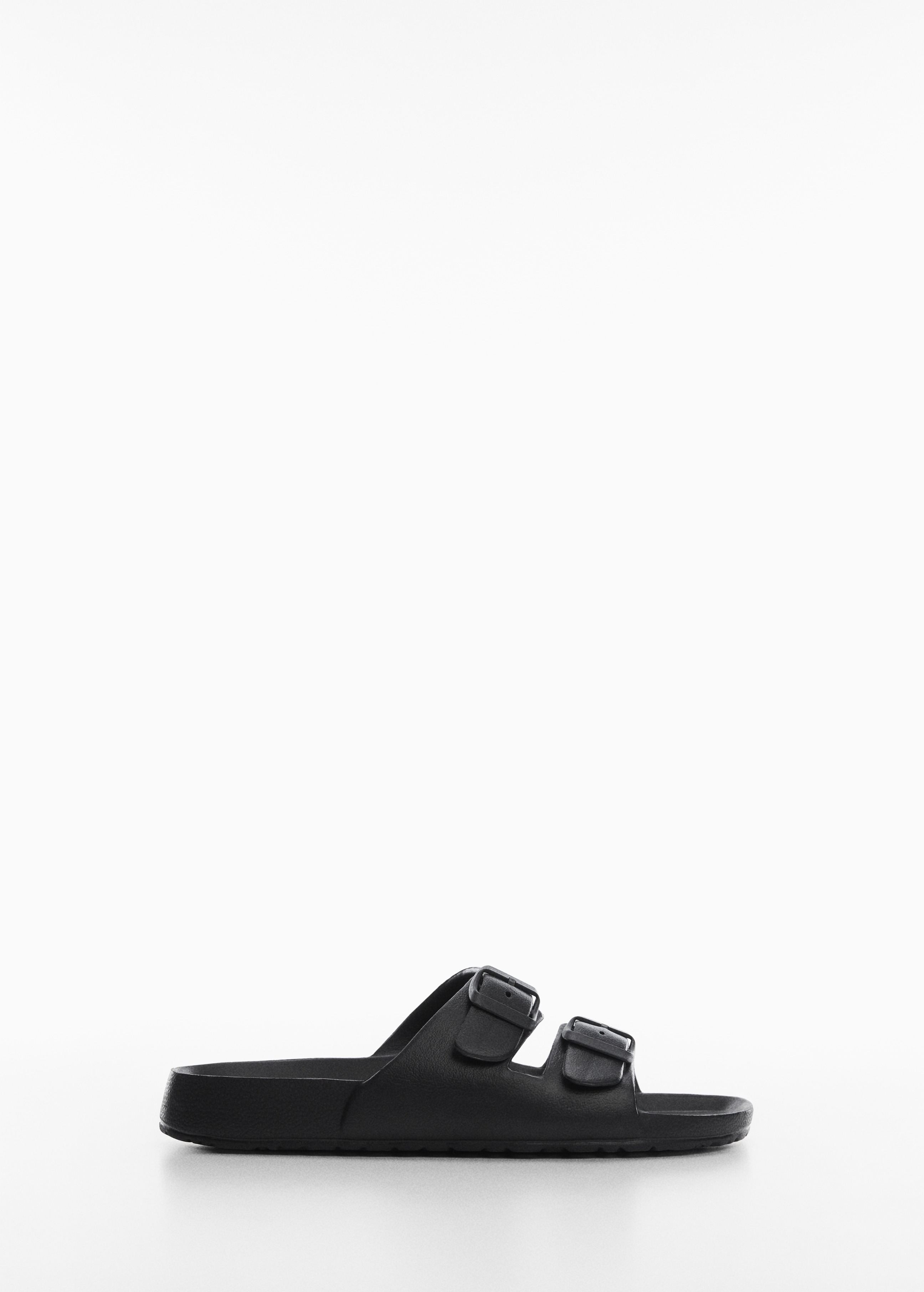 Rubber sandal with buckle - Article without model