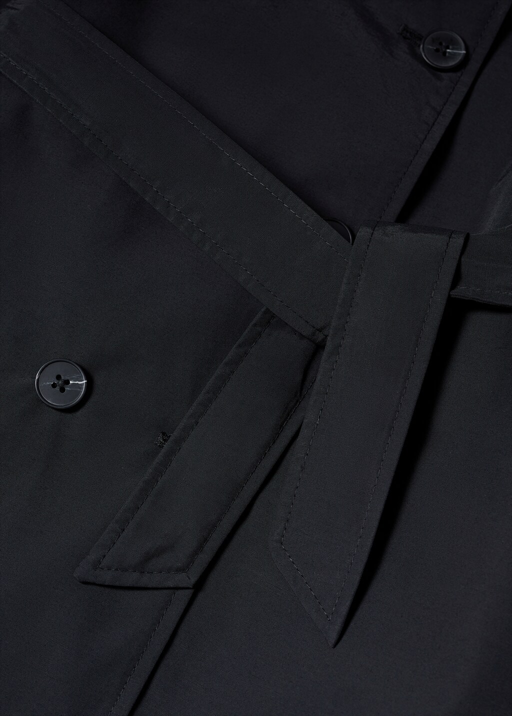 Trenchcoat mit Ballonärmeln - Detail des Artikels 8