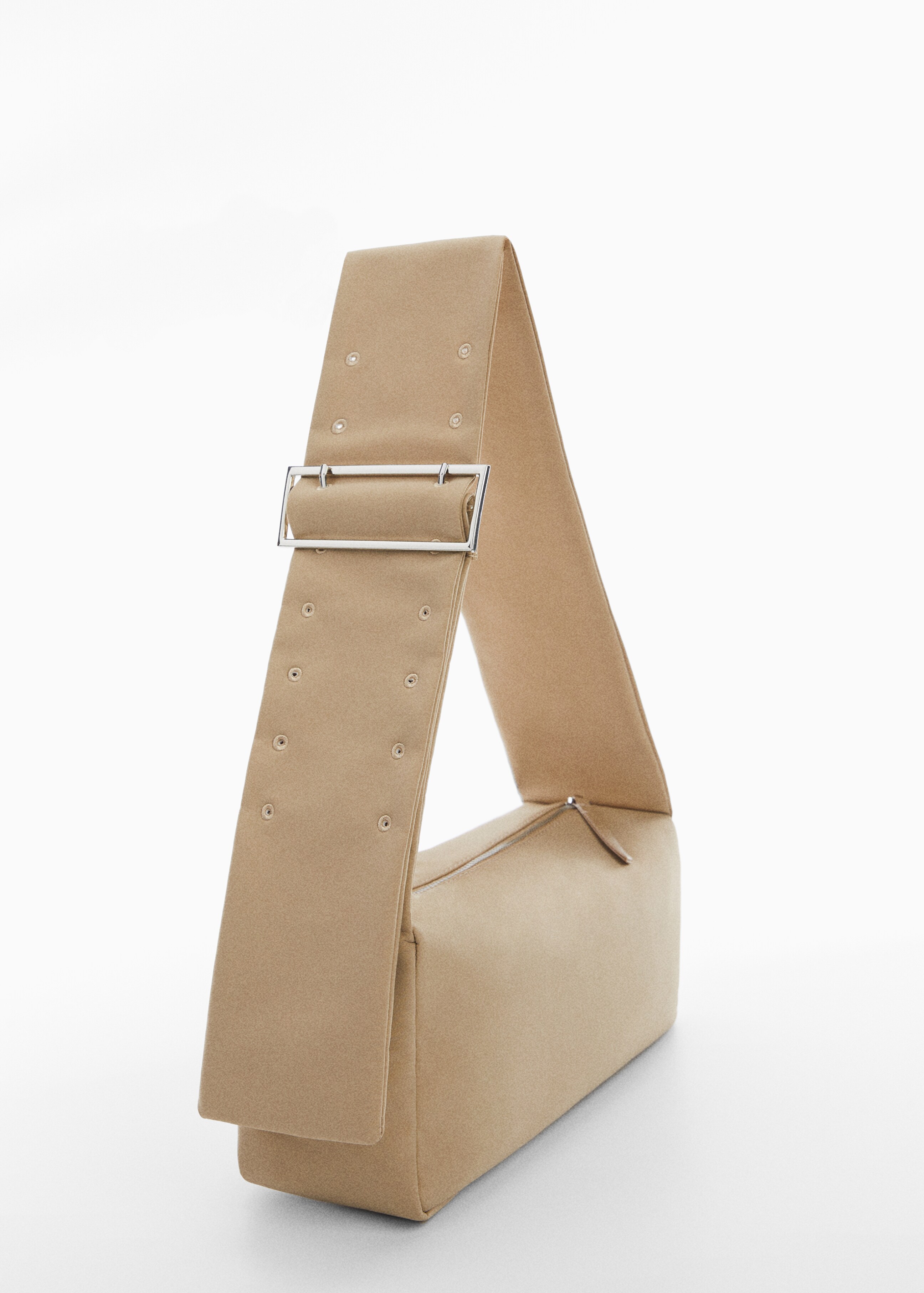 Shoulder bag with buckle - Medium plane