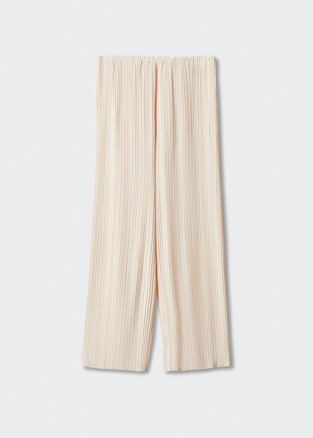 Pleated wideleg trousers - Article without model