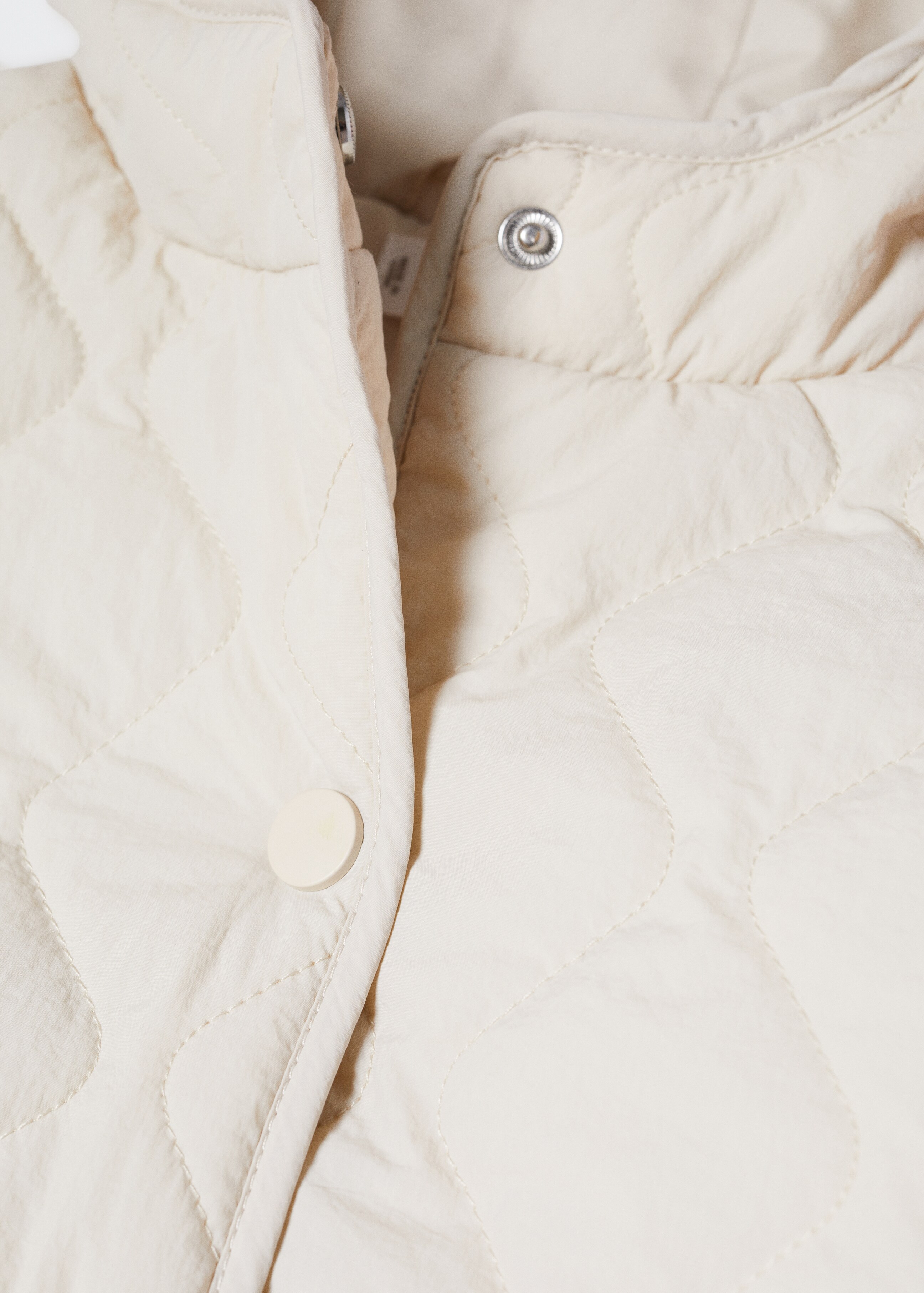 Rhombus quilted jacket - Details of the article 0