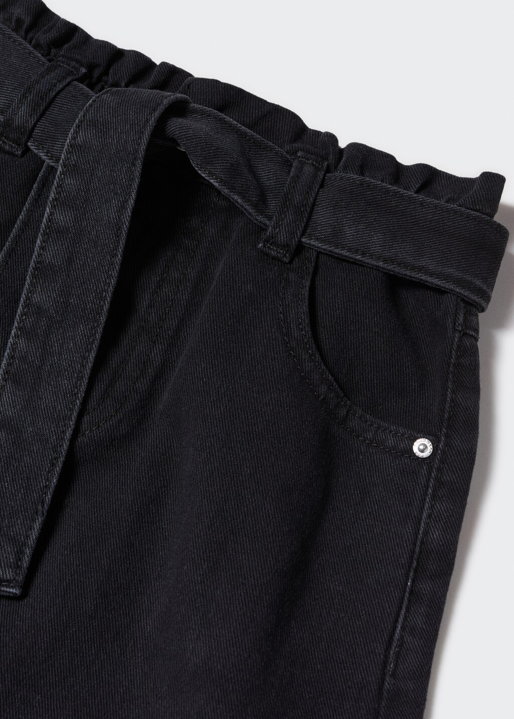 Jupe denim taille élastique - Détail de l'article 8