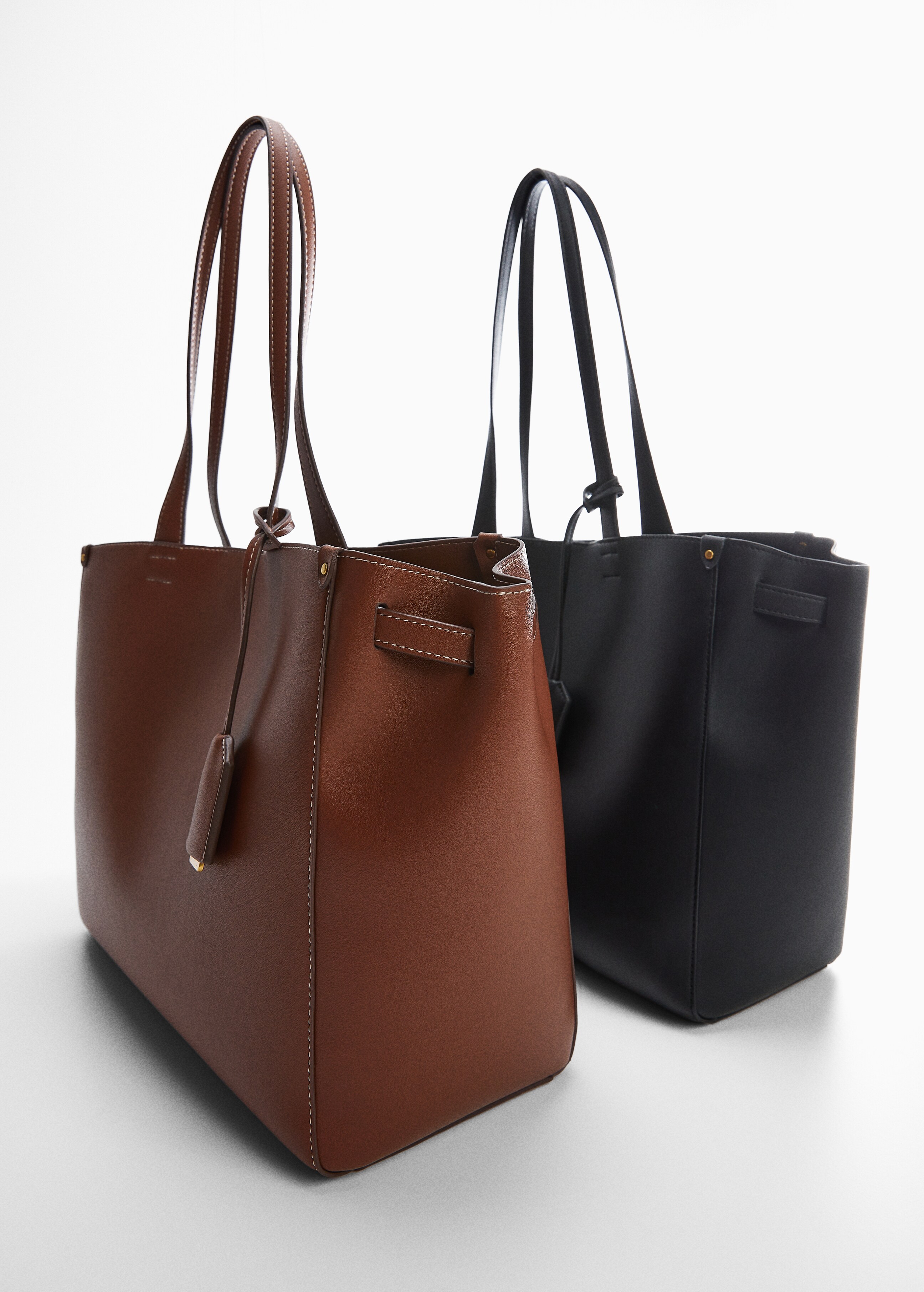 Shopper bag with double handle - Details of the article 5