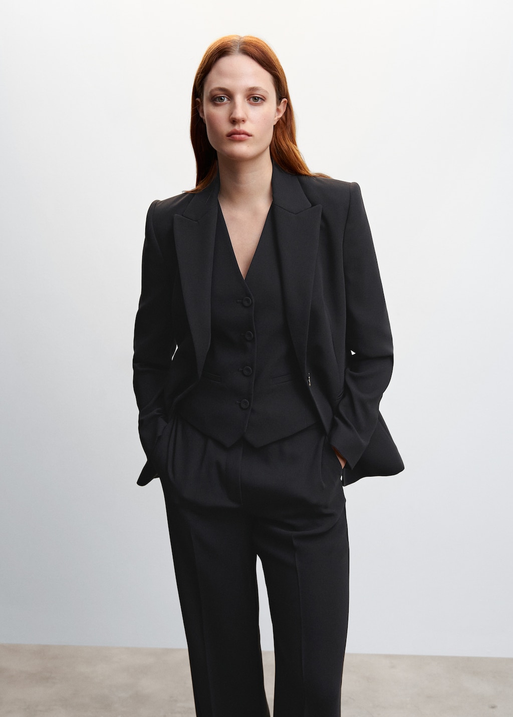  Wide leg suit trousers - Details of the article 2