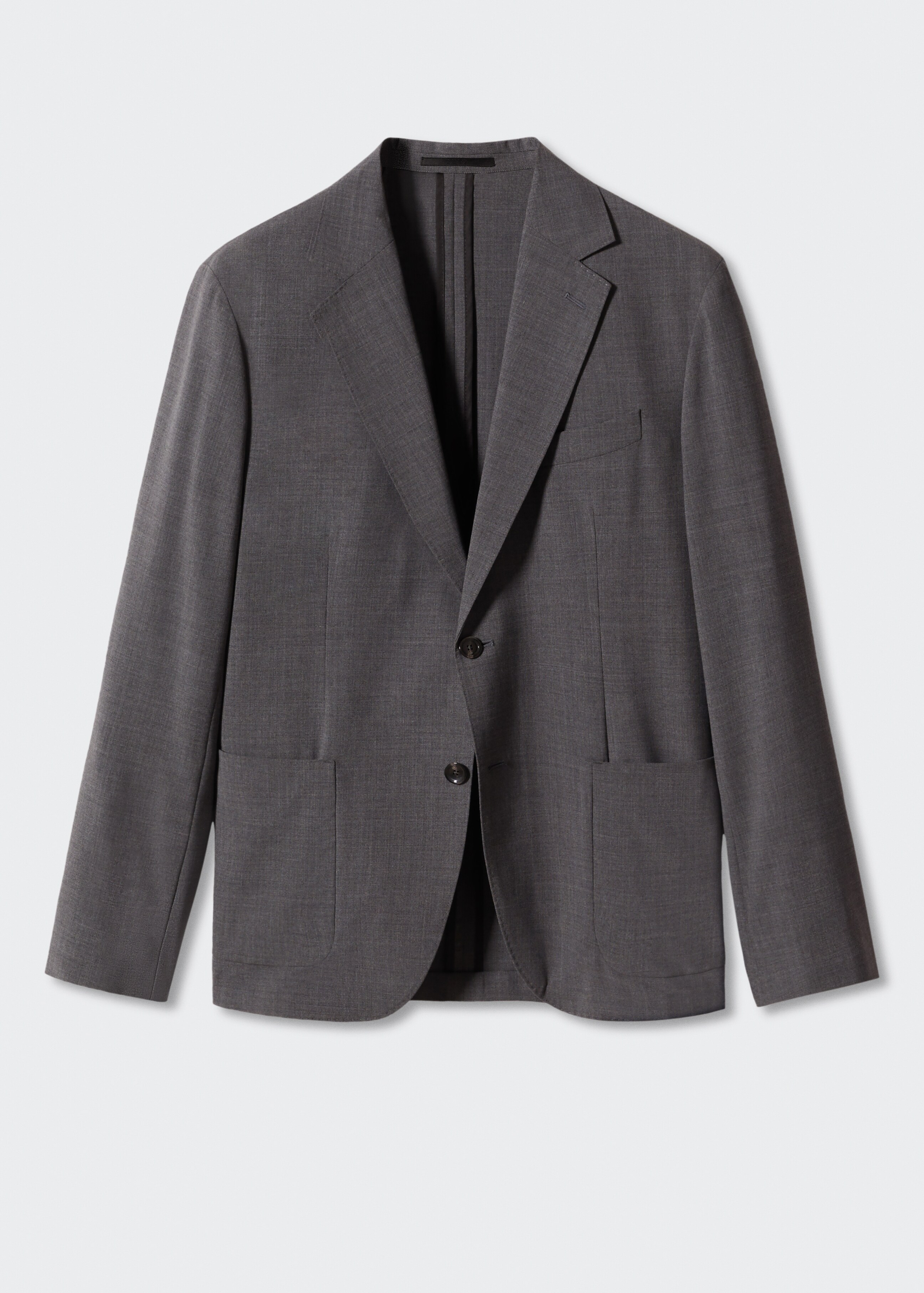 Breathable slim-fit suit blazer - Article without model