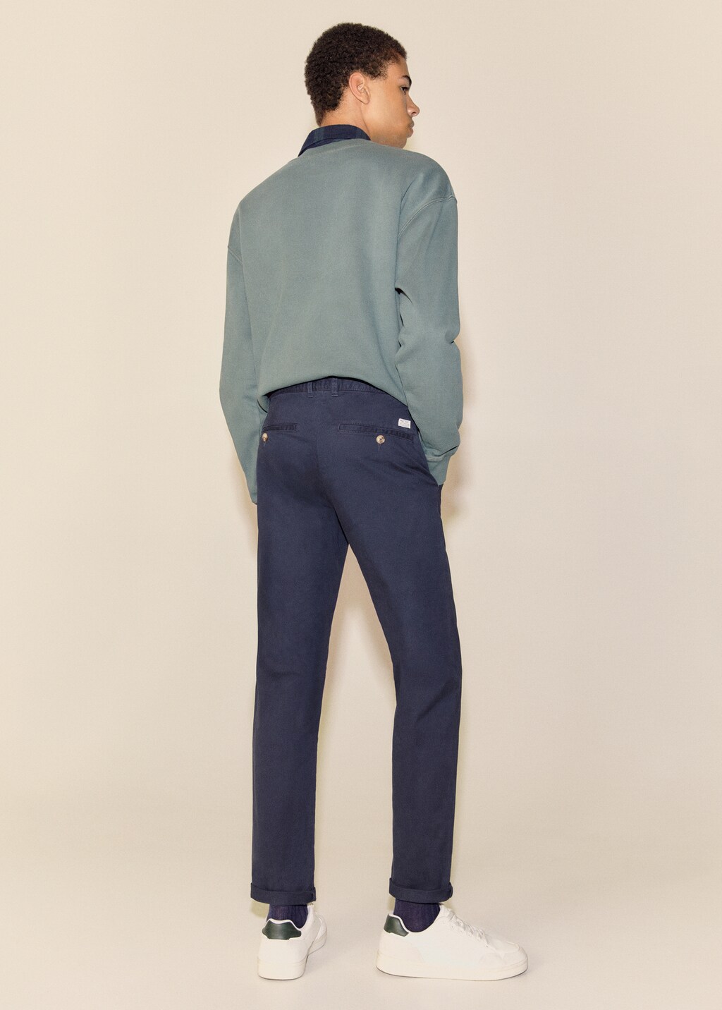 Cotton chinos - Details of the article 5