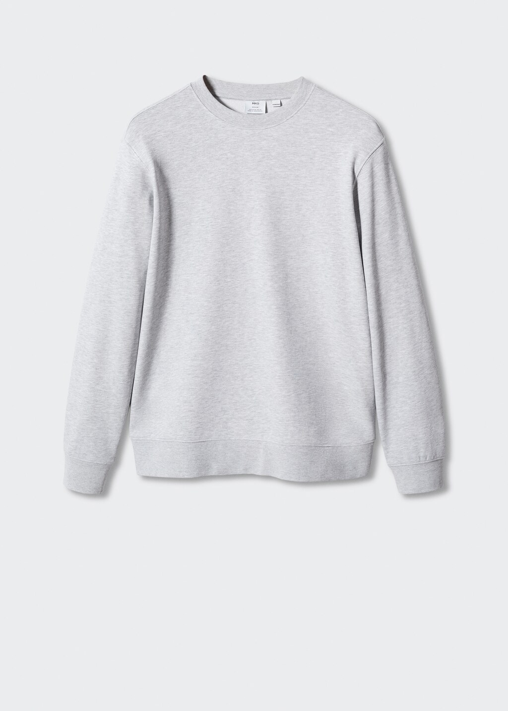 Licht katoenen sweatshirt - Artikel zonder model