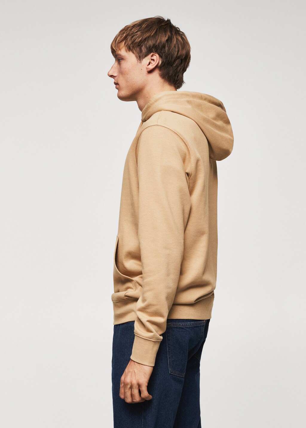 Basic light hooded sweatshirt - Details of the article 6