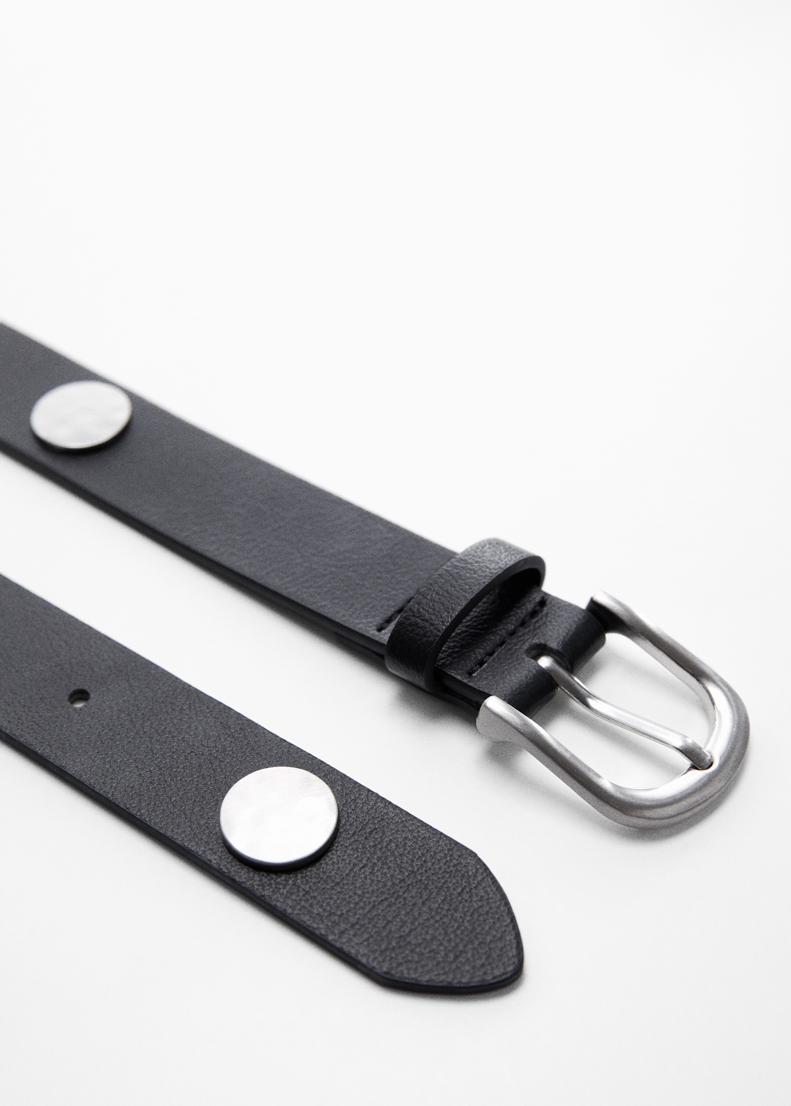 Metal appliqué belt - Details of the article 1