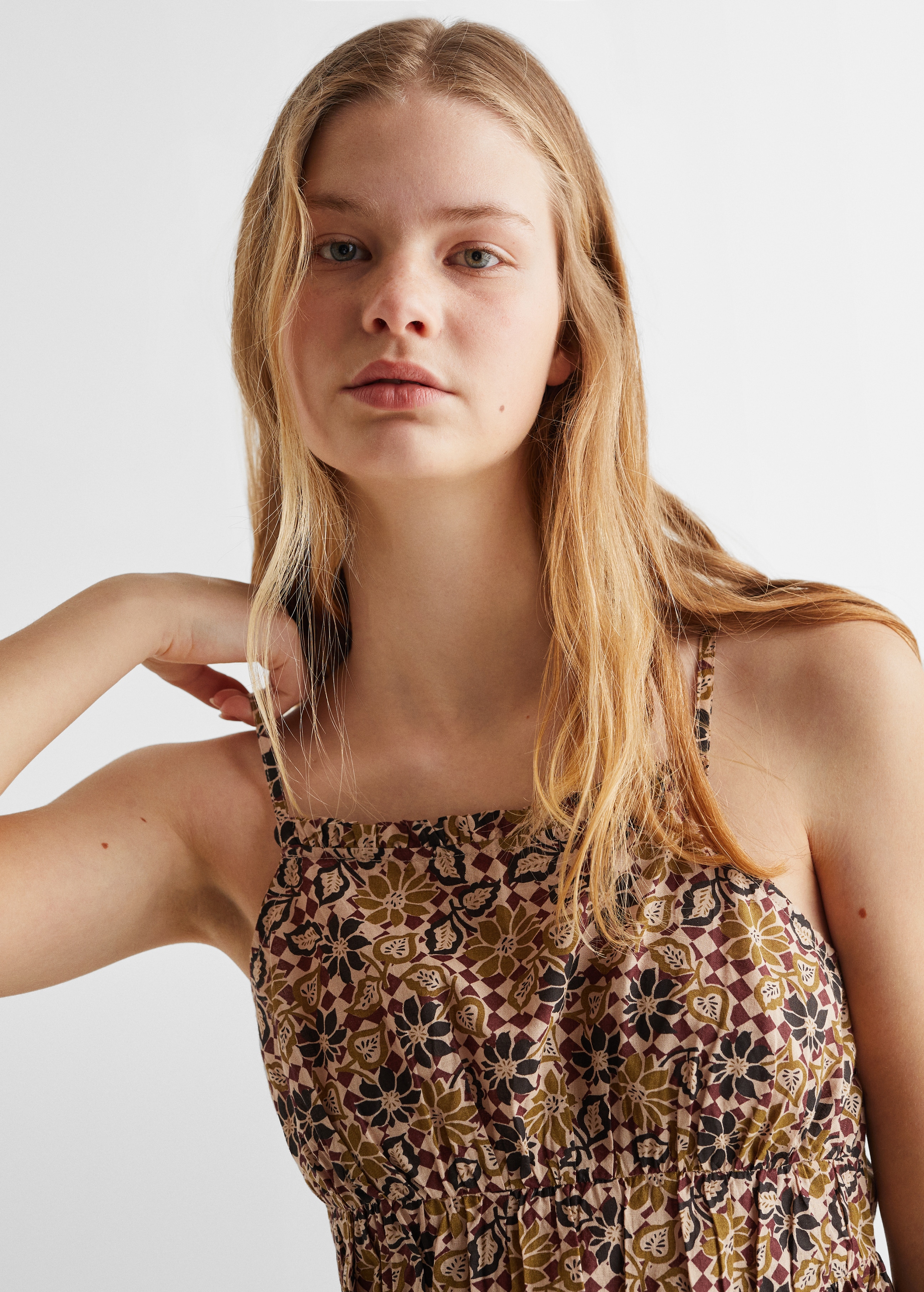 Print ruched top - Details of the article 1