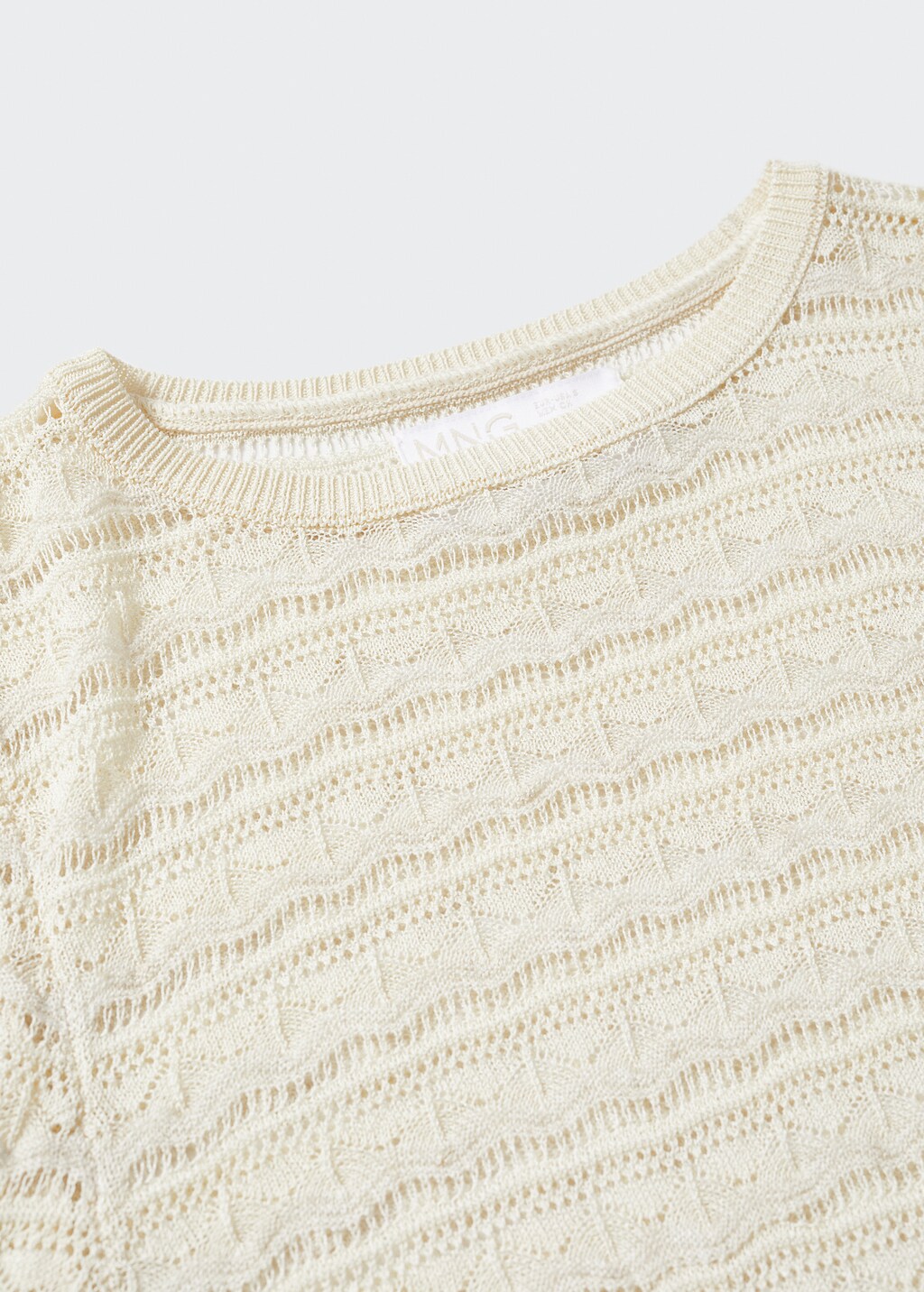 Openwork knit sweater - Details of the article 8