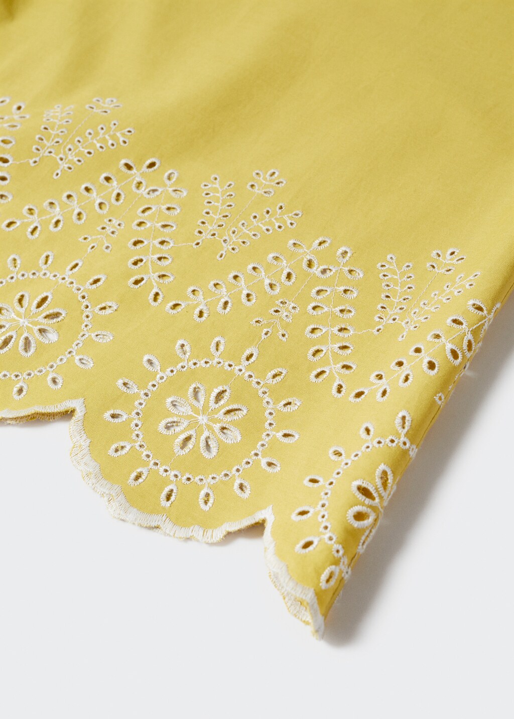 Baumwollrock mit Broderie Anglaise - Detail des Artikels 8